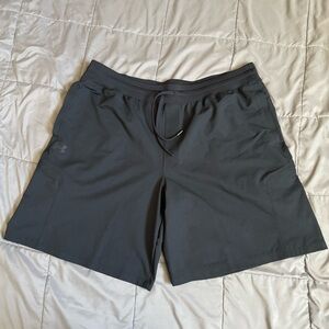 Under Armour Men's Black Athletic Shorts - Sportstyle Woven